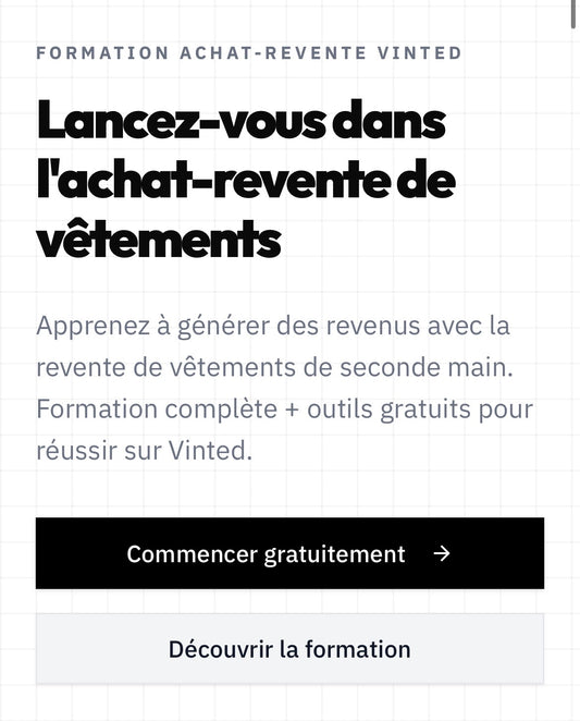 Formation complète pour débuter et faire tes premiers milliers d’euros !! + ACCOMPAGNEMENT